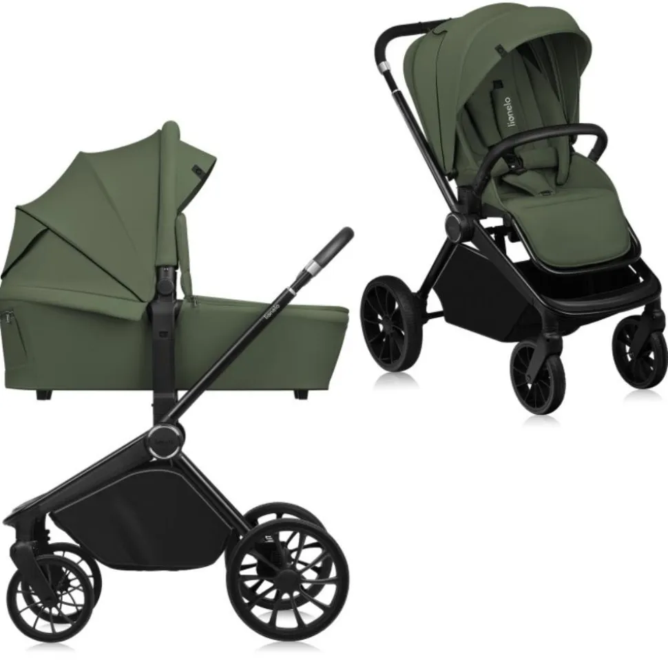 Poussette duo mika plus green olive