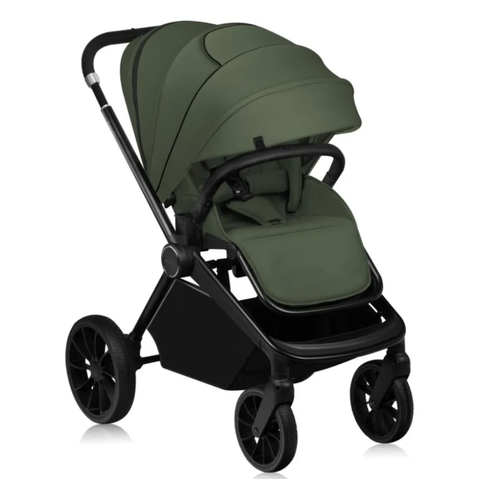Poussette duo mika plus green olive