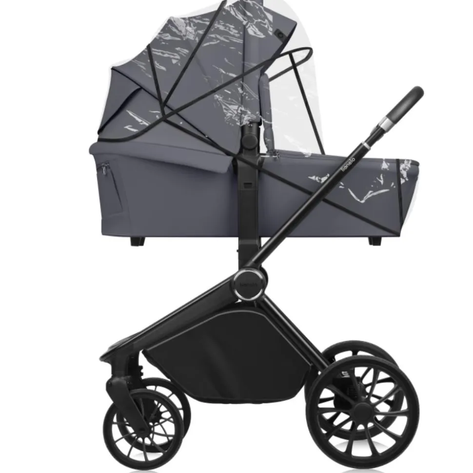 Poussette duo mika plus grey stone