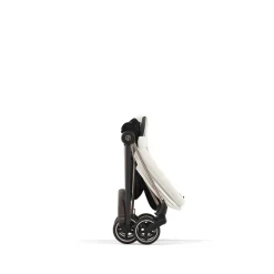 Poussette duo mios 3 off white châssis rose gold + nacelle luxe