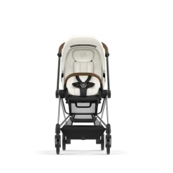 Poussette duo mios 3 off white châssis chrome brown + cloud t i-size