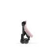 Poussette duo mios 3 peach pink châssis chrome black + cloud t i-size