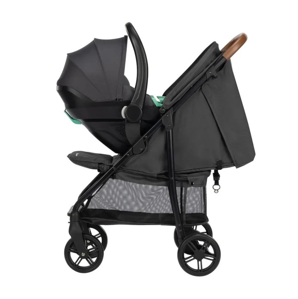 Poussette duo misty mineral graphite