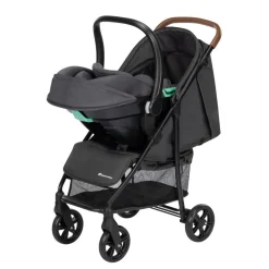 Poussette duo misty mineral graphite