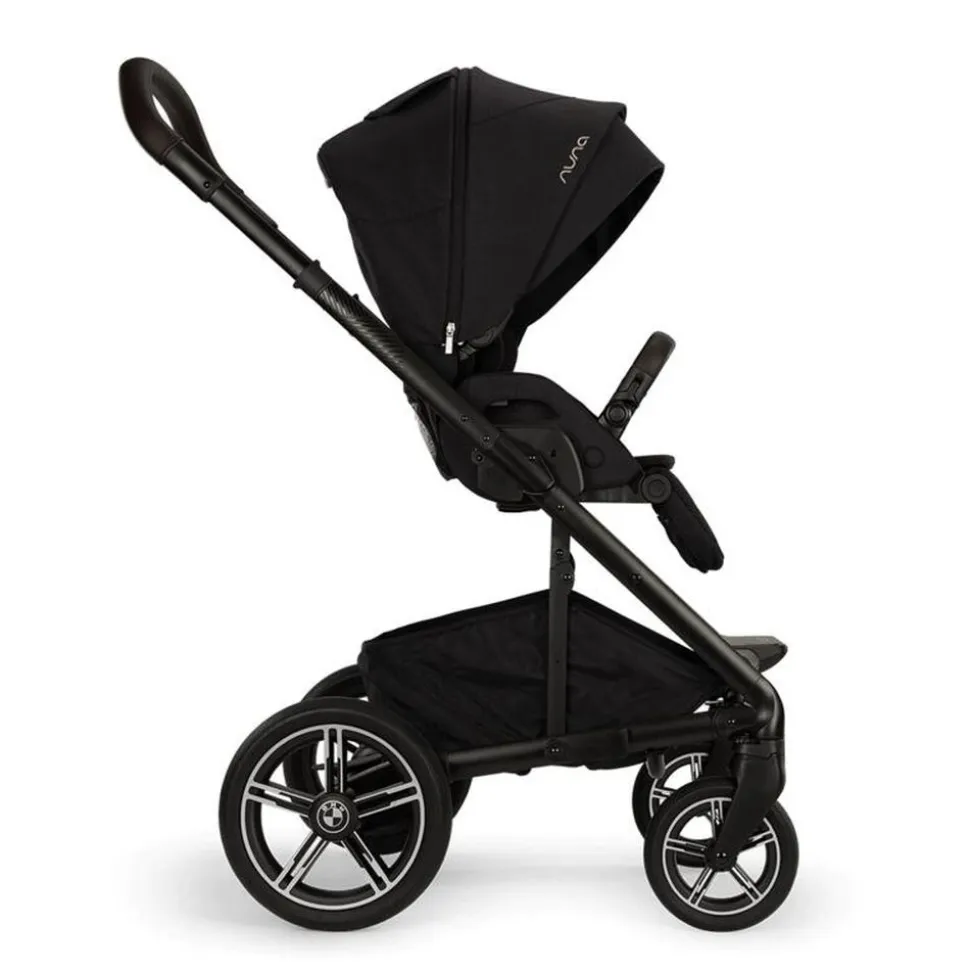 Poussette duo mixx next element + siège auto pipa next caviar - collection bmw