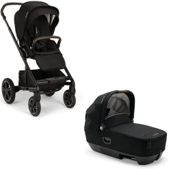Poussette duo mixx next + nacelle cari next caviar