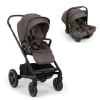 Poussette duo mixx next + siège auto pipa urbn chestnut