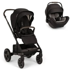 Poussette duo mixx next + siège auto arra flex caviar