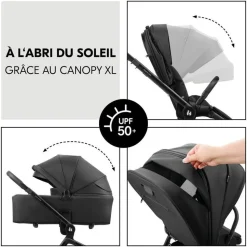 Poussette duo move n care black