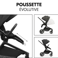 Poussette duo move n care black
