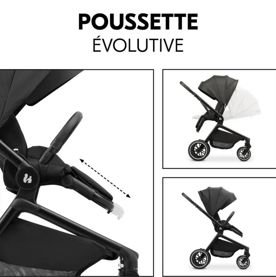 Poussette duo move n care black