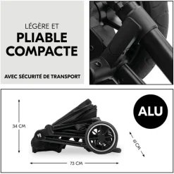 Poussette duo move n care black