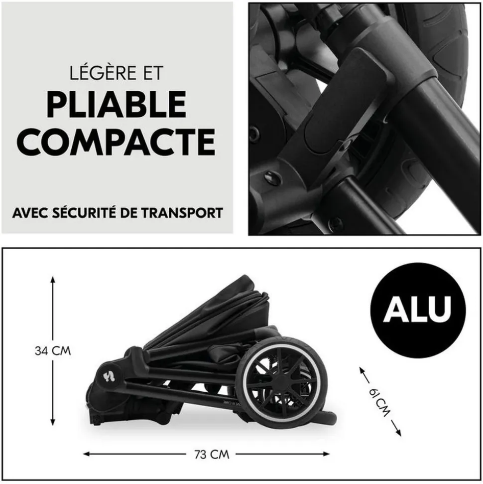 Poussette duo move n care black