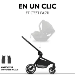 Poussette duo move n care black