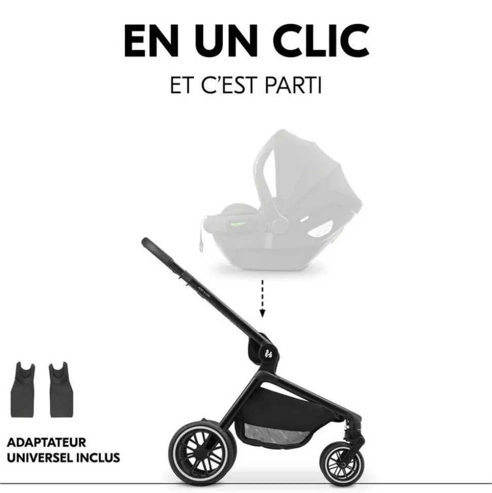 Poussette duo move n care black