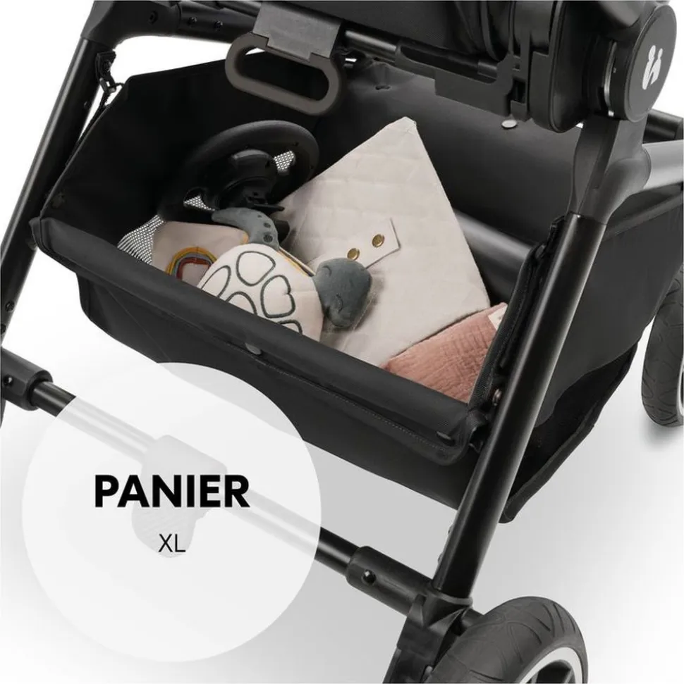 Poussette duo move n care black