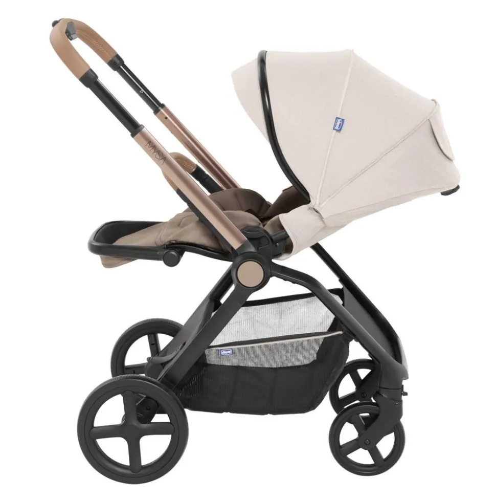 Poussette duo mysa kory amber glow + siège auto kory i-size