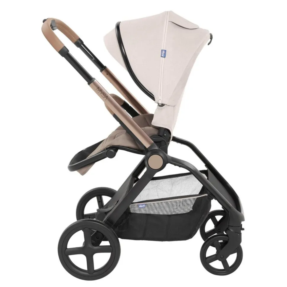 Poussette duo mysa kory amber glow + siège auto kory i-size
