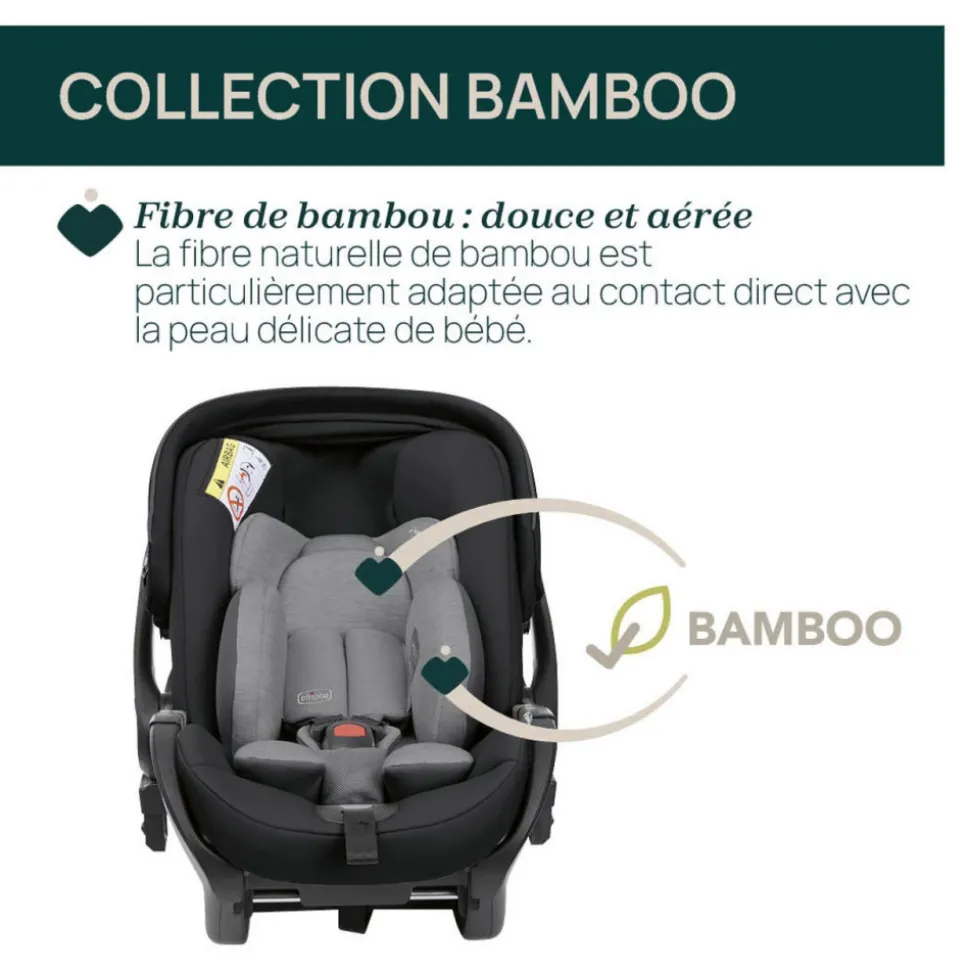 Poussette duo mysa + siège auto first seat recline i-size amber glow