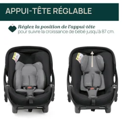 Poussette duo mysa + siège auto first seat recline i-size amber glow