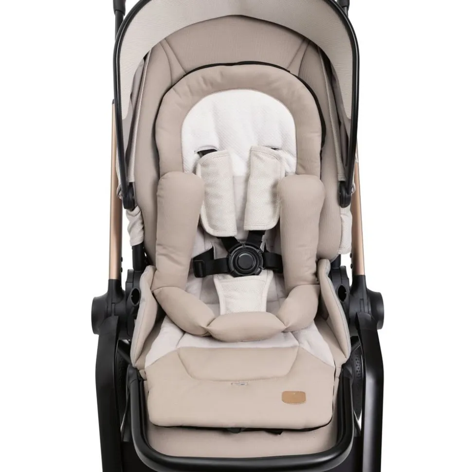 Poussette duo mysa + siège auto first seat recline i-size amber glow
