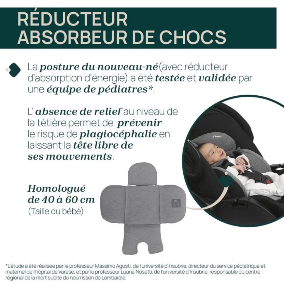Poussette duo mysa + siège auto first seat recline i-size amber glow