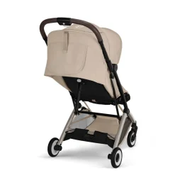 Poussette duo orfeo 3 compacte almond beige avec siège auto cloud g i-size