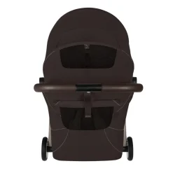 Poussette duo orfeo 3 compacte chocolate brown avec siège auto cloud t i-size