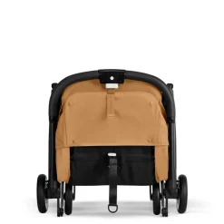 Poussette duo orfeo 3 compacte cinnamon yellow avec siège auto cloud t i-size