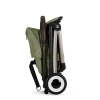 Poussette duo orfeo 3 compacte moss green avec siège auto aton b2 i-size