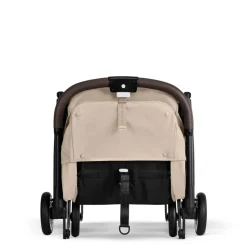Poussette duo orfeo 3 compacte almond beige avec siège auto cloud g3 i-size plus