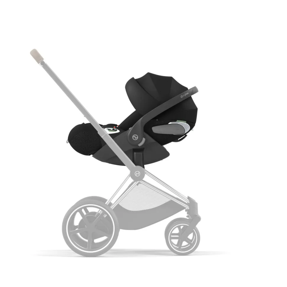 Poussette duo orfeo 3 compacte magic black avec siège auto cloud t i-size