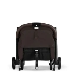Poussette duo orfeo 3 compacte chocolate brown avec siège auto cloud g i-size
