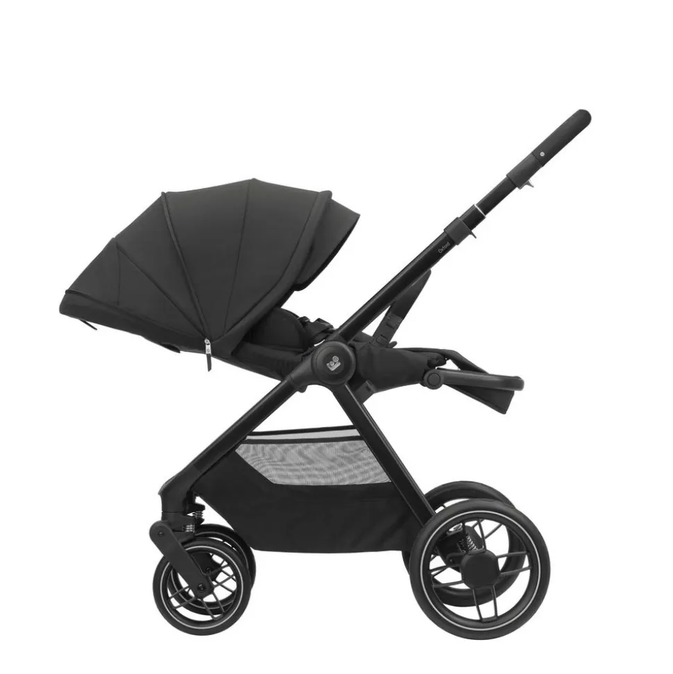 Poussette duo oxford + nacelle sense twillic black