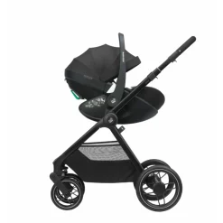 Poussette duo oxford + siège auto pebble 360 twillic black
