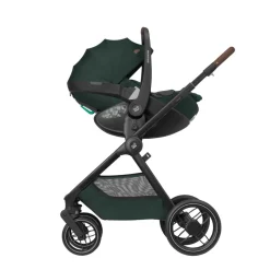 Poussette duo oxford + siège auto pebble 360 twillic green