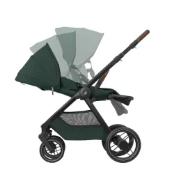 Poussette duo oxford + siège auto pebble 360 twillic green
