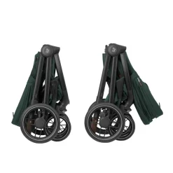 Poussette duo oxford + siège auto pebble 360 twillic green