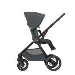 Poussette duo oxford twillic graphite + siège auto i-size pebble 360 essential graphite