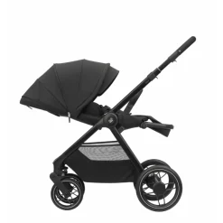 Poussette duo oxford twillic black + siège auto i-size pebble 360 essential black
