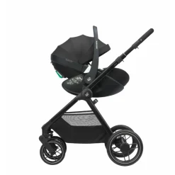 Poussette duo oxford twillic black + siège auto i-size pebble 360 essential black