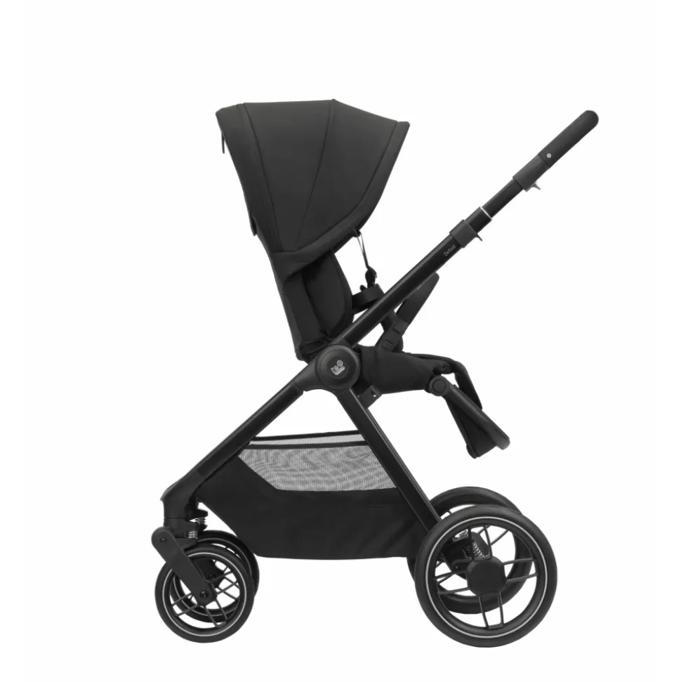 Poussette duo oxford twillic black + siège auto i-size pebble 360 essential black
