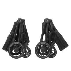 Poussette duo oxford twillic black + siège auto i-size pebble 360 essential black