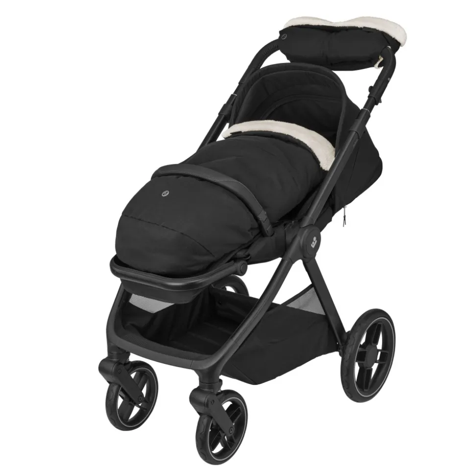 Poussette duo oxford twillic black + siège auto i-size pebble 360 essential black