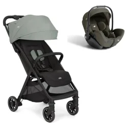 Poussette duo pact pro abyss + siège auto i-level pro evergreen vert