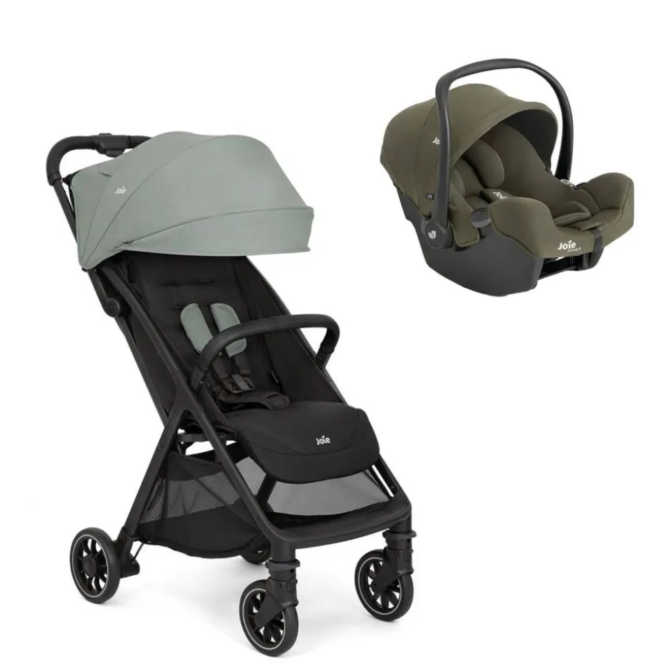 Poussette duo pact pro abyss + siège auto i-snug 2 fern