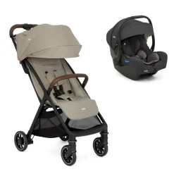 Poussette duo pact pro oak beige + siège auto i-gemm 3 shale noir