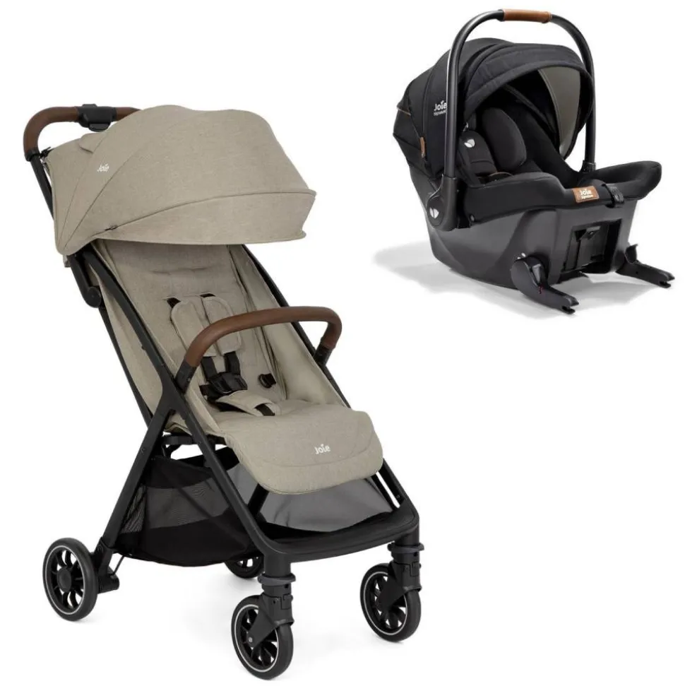 Poussette duo pact pro oak beige + siège auto sprint eclipse noir