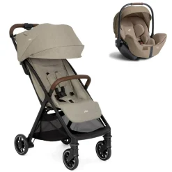 Poussette duo pact pro oak + siège auto i-level pro sandstone beige