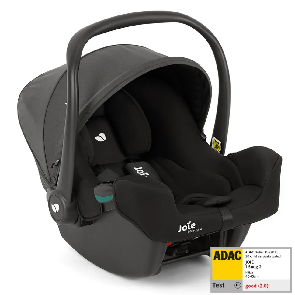 Poussette duo pact pro + siège auto i-snug 2 shale noir
